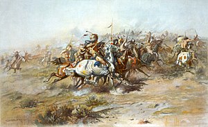 A representation of the Little Bighorn